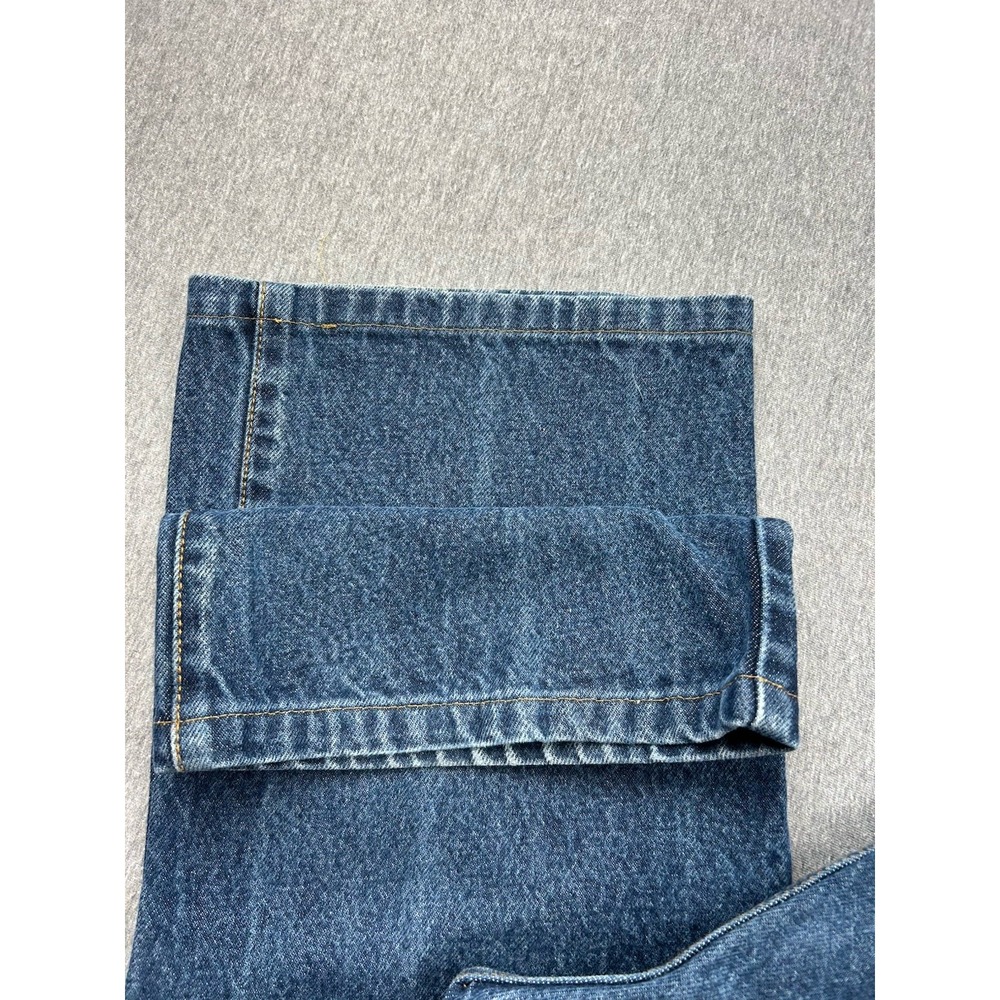 Levi's 517 Jeans Men's 38x32 Bootcut Dark Wash 100% Cotton Denim Pants - Picture 4 of 16